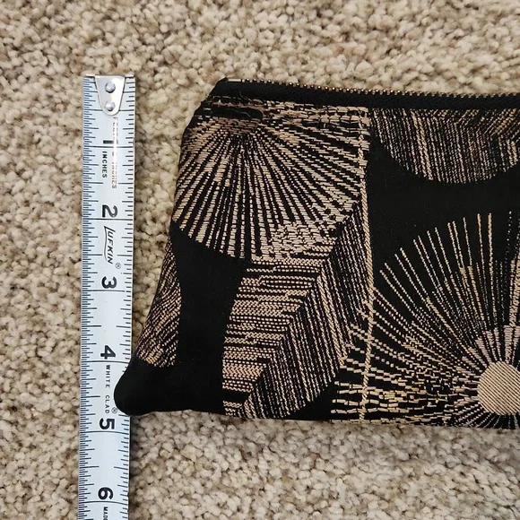 VTG ellu by Leslie Pozen•Made In USA •Ostrich Leather Wristlet - Picture 9 of 9